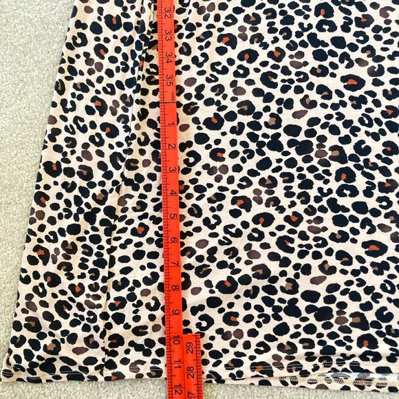 BNWT Women's Animal Print V-Neck Long Sleeve Maxi Dress Size UK 12 - Picture 14 of 15